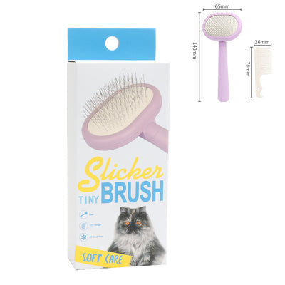 Pet Cat And Dog Hair Brush Hair Remover Brush Cat Dog Hair Grooming and Care Comb for Long Hair Dog Pet