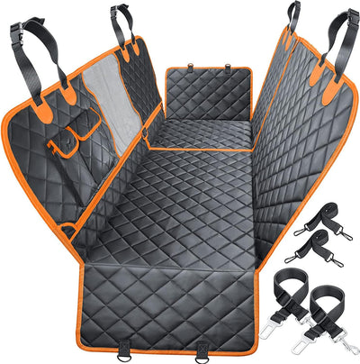 5-in-1 Dog Car Seat Cover Protector – Heavy Duty, Waterproof & Easy-Clean Design