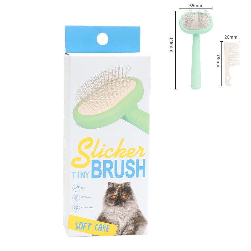 Pet Cat And Dog Hair Brush Hair Remover Brush Cat Dog Hair Grooming and Care Comb for Long Hair Dog Pet
