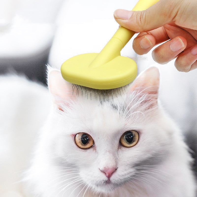 Pet Cat And Dog Hair Brush Hair Remover Brush Cat Dog Hair Grooming and Care Comb for Long Hair Dog Pet